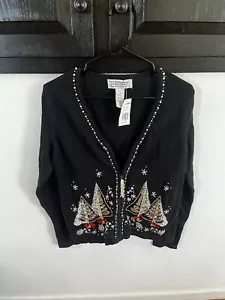 Christmas Sweater, Tiara International. Size Medium - Picture 1 of 3