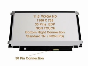 For SAMSUNG CHROMEBOOK 2 XE500C12 LCD SCREEN 11.6" XE500C12-K01US B116XTN01.0 - Picture 1 of 4