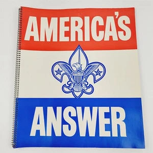 1935 BSA America's Answer Anti Communist Picture Book 32 pgs 14" x 12" - Picture 1 of 11