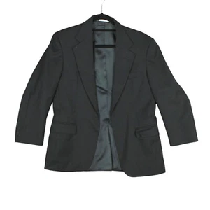 Vintage Polo Ralph Lauren Women Blazer Jacket Black Size 16 - Picture 1 of 12