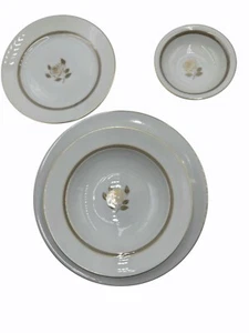 Vintage Rosenthal Rose 59 pcs Dinnerware Set Selb-Plossberg AIDA Bavaria-Germany - Picture 1 of 10