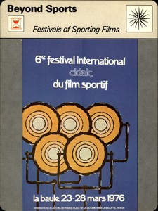 1977-79 Sportscaster Series 47 Multi-Sport Oversize Card #4717 Festivals of