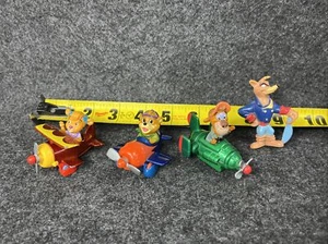 Disney Talespin Figuren Baloo Wildcat Bausatz Cloudkicker 1991 Kelloggs Spielzeug 4er Set - Bild 1 von 12