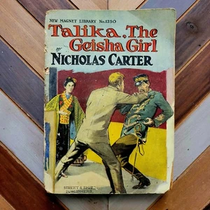 1908 Scarce TALIKA, GEISHA GIRL | 1st Edition Street+Smith N.CARTER Paperback GD - Imagen 1 de 8