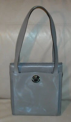 Bolso para mujer Salvatore Ferragamo 100 % auténtico color gris hecho en Italia Foto 1 de 4