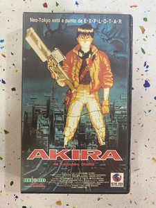 AKIRA DE KATSUHIRO OTOMO VHS CINTA TAPE NEO TOKIO ESTA A PUNTO E-X-P-L-O-T-A-R - Imagen 1 de 3