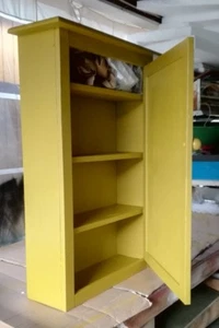 Handmade Bathroom Medicine Cabinet,Kitchen Cabinet, customed- size-color-shelves - Picture 1 of 12