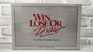 VINTAGE WIN LOSE OR DRAW BRETTSPIEL 4710 MILTON BRADLEY 1988 BRANDNEU VERSIEGELT - Bild 1 von 9