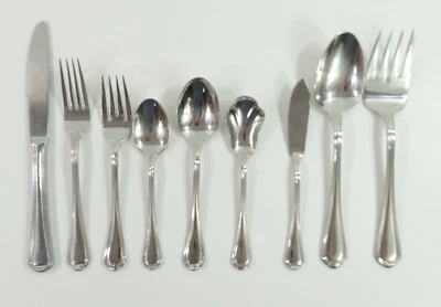 ADDISON by Pfaltzgraff Stainless Glossy Flatware YOUR CHOICE - Image 1 of 2