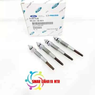 Conjunto de bujía incandescente de motor para Ford Ranger 1999-2006 WL81-18-601 OEM/Original Foto 1 de 4