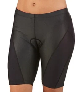 Nike Women's Triathlon Half Tight Shorts, TESS0005-001, Black ( Small ) - Picture 1 of 3