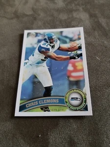 2011 Topps - Chris Clemons - Seattle Seahawks - #102 - Picture 1 of 1