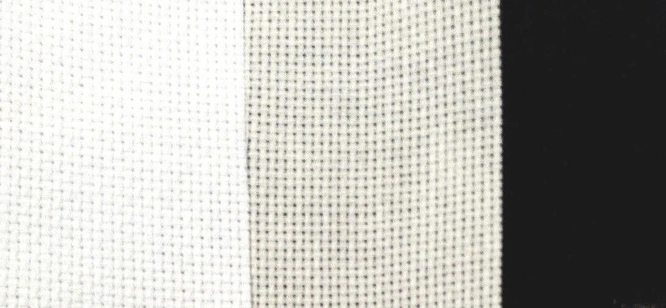 DUFTIN TOPP-PREIS - AIDA STICKSTOFF 4,4 Stiche/cm - 3 FARBEN - METERWARE - 1m á 26,25€