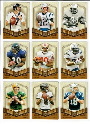2020 Panini Legacy Football LASTING LEGACIES Insert You Choose  BRADY LAMAR ++++ - Image 1 of 2