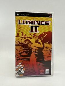 Lumines II 2 PSP US Version Sony PSP UMD - Complete W Manual CIB Tested, Working