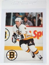 1989-90 BOSTON BRUINS SPORTS ACTION JOHN CARTER CARD (Near-Mint - Mint)