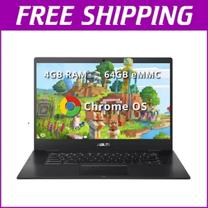 Chromebook CX1 15.6" with Spill Resistant Design - 4GB RAM for Effortless Use - Picture 1 of 11