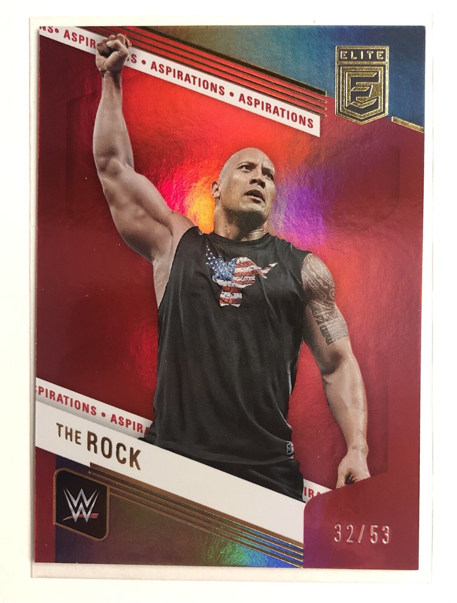 2023 Panini Donruss Elite WWE - The Rock #142 for sale | eBay