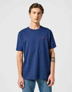 WRANGLER Sign Off Tee BLUE HERREN SHIRT T-SHIRT 112350434 - Bild 1 von 5