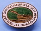 Trade Union Badge National Agricultural Labourers & Rural Workers Union 1910-20