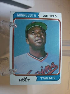 1974 Topps Baseballkarte #122 Jim Holt (88806) - Bild 1 von 2