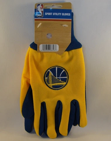 Golden State Warriors NBA Sport Utility Gloves Gold Blue Cover