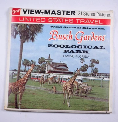 View-Master Busch Gardens Zoological Park FL- 3 reel packet A979 - Image 1 of 4