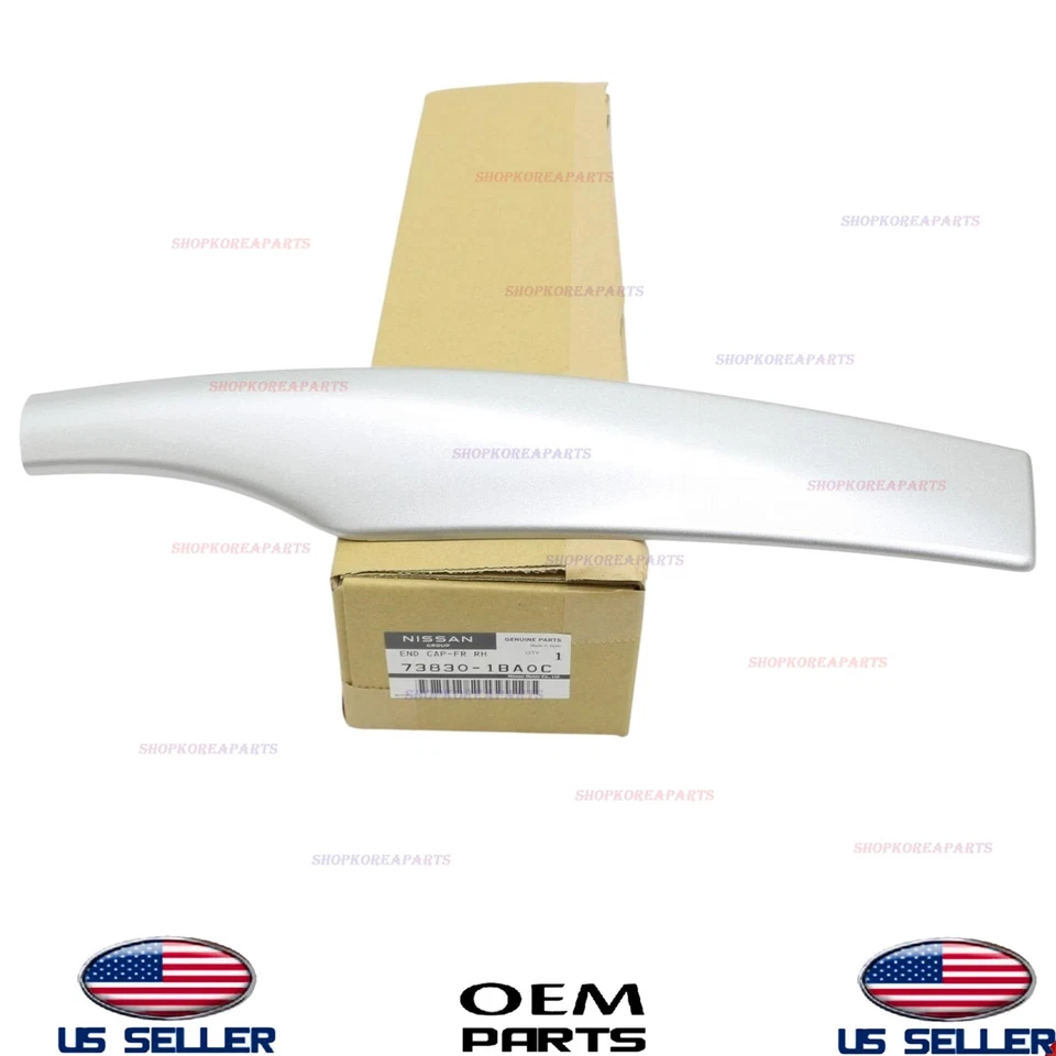 Cubierta de portaequipajes de techo para pasajero delantera derecha OEM Infiniti EX35 EX37 QX50 Foto 1 de 2