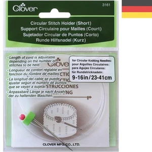 Flexibler Clover Maschenhalter – Sicherer Halt für Strickarbeiten 9-16 Zoll - Bild 1 von 3