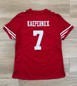 Nike Colin Kaepernick Jersey LARGE BOYS YOUTH San Francisco 49ers On Field EUC - Picture 1 of 10