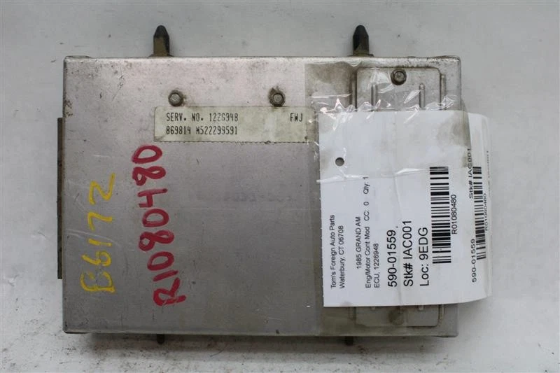 COMPUTADORA ECM ECU Somerset Calais Grand Am 1985 85 1226948 1080480 Foto 1 de 3