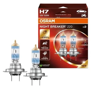Osram Night Breaker 220% H7 Birnen + 220% mehr Licht 64210NB220-2HB - Bild 1 von 3