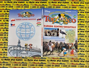 Book* libro TOPOGEO 32 Europa centro orientale De AGOSTINI junior DISNEY (SG16) - Picture 1 of 1