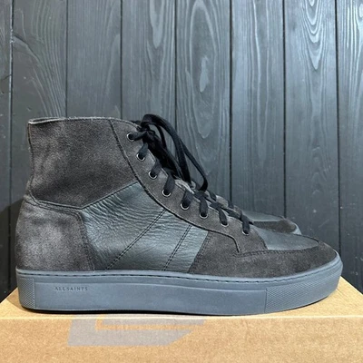 Tênis ALL SAINTS - Masculino de Couro/Camurça Hi-Top Tamanho 44 - Imagem 1 de 4
