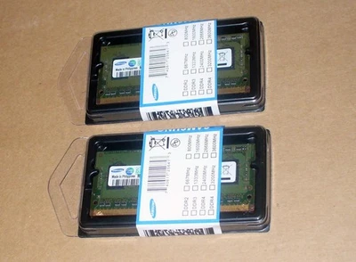 2 SODIMM DDR3L Samsung 4Go (2x2Go) NEUVES PC3L-12800S 1600MHz RAM - Photo 1/2