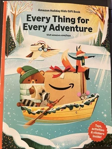2025 Amazon Holiday Toy Catalog Kids Gift Book Activities & Stickers Wishlist - Imagen 1 de 1