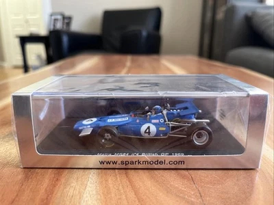 Spark: S1608  Matra MS84 n4  British GP 1969  Jean Pierre Beltoise  1:43 - Image 1 of 4