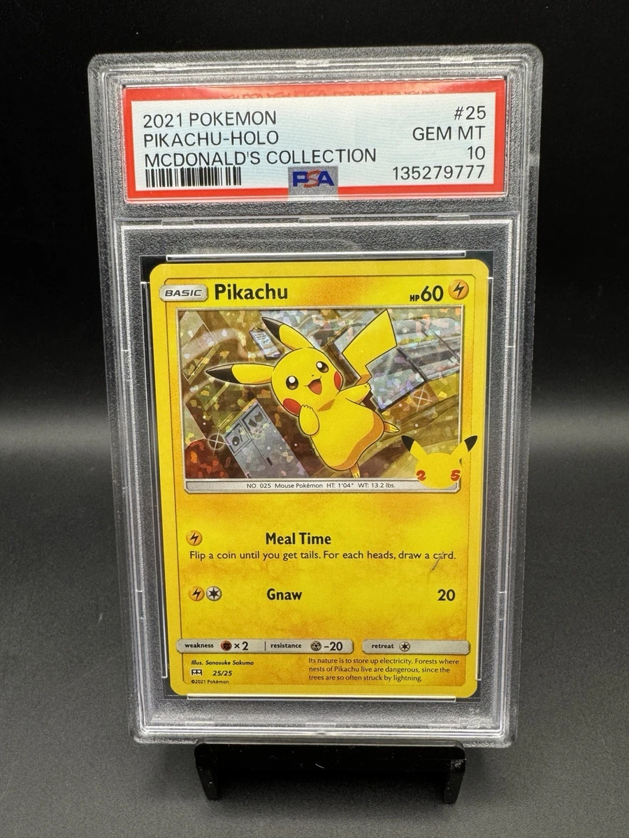 McDonald's Pokémon Pikachu Individual Cards for sale - eBay