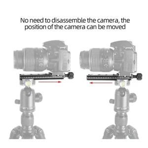 Universal Camera Clamp Long Board Clip Seat Aluminium Alloy Quick Release Plate - Picture 1 of 10