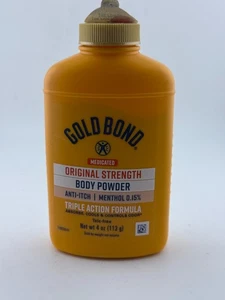 Gold Bond Medicated Original Strength Body Powder, 4 oz., Talc-Free, Anti-Itch, - Picture 1 of 3