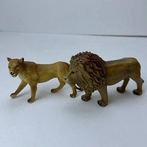 Terra by Battat Male Lion and Female Lioness African Wildlife Animal Figures - Picture 1 of 20