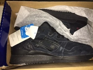 Asics Gel Lyte III Retro Sneaker Schwarz Black H63SK Gr:38 US:6 Neu Shoes - Bild 1 von 1