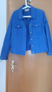 Jeansjacke v Strandfein Gr.42 royalblau - Bild 1 von 2