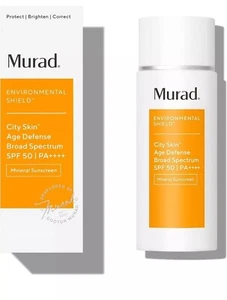 Murad City Skin Age Defense Sunscreen SPF 50 1.7 oz Exp: 01/2025 - Picture 1 of 4