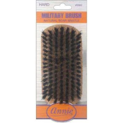 Annie Natural Boar & Nylon Bristle Hard Military Brush 2062 - Image 1 of 4