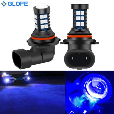 9006 HB4 Blue LED Bulbs SMD 3030 Bright Fog Light DRL + Projector for Ram 1500 - Image 1 of 4