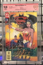 SUPERMAN/BATMAN  #10 (2003) - CBCS Grade 9.8 - Ver Sig Turner & Steigerwald!