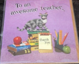 Ad un maestro fantastico, grazie. Carta vuota di The BeesKnees Ltd. - Foto 1 di 3