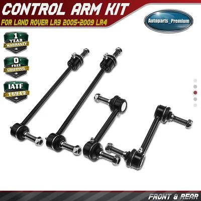 4x Front & Rear Stabilizer Sway Bar Links for Land Rover LR3 2005-2009 LR4 10-16 - Image 1 of 4