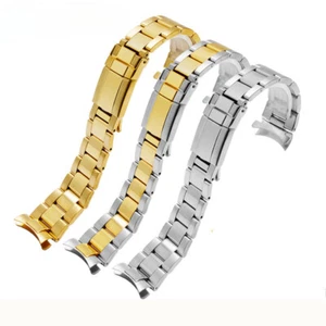 Rugged Solid Stainless Steel Watch Strap Band Quality Fit Rolex Daytona 17/20mm - Picture 1 of 11
